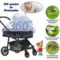 Mosquitero universal para bebé con malla transpirable y ajuste elástico - imagen 3