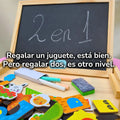 Pizarra 2 en 1: Imantada Con Piezas y Tizas - imagen 7