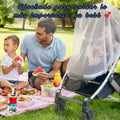 Mosquitero universal para bebé con malla transpirable y ajuste elástico - imagen 9