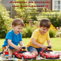 Pista de Autos Infantil con Volante | Juego de Carreras con Luz y Sonido Interactivo - imagen 2