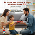 Pista de Autos Infantil con Volante | Juego de Carreras con Luz y Sonido Interactivo - imagen 4