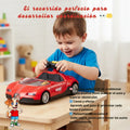 Pista de Autos Infantil con Volante | Juego de Carreras con Luz y Sonido Interactivo - imagen 8