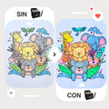 Set de 80 Marcadores Mágicos Doble Punta Touch - imagen 5