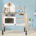 Cocina Infantil de Madera Blanca con Accesorios - imagen 1