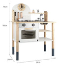 Cocina Infantil de Madera Blanca con Accesorios - imagen 4
