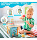 Cubo de Madera Actividades 5 en 1 para Bebés - imagen 7