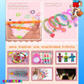 Set de 1500 Gomitas Para Armar Pulseras De Colores - imagen 4