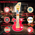 Guitarra eléctrica infantil con luces y sonidos musicales - imagen 5