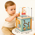 Cubo de Madera Actividades 5 en 1 para Bebés - imagen 3