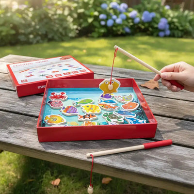 Juego De Pesca Imantada con 20 Piezas Familiar