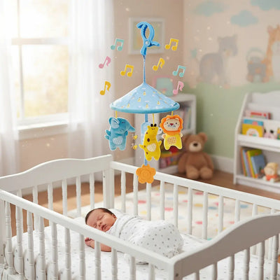 Móvil colgante para cuna infantil – calma y decoración