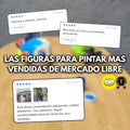 Figuras para pintar: Fish, Shark and Dino - Coloreable + Temperas + Pincel - imagen 4