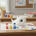 Figuras para pintar: Fish, Shark and Dino - Coloreable + Temperas + Pincel - imagen 7
