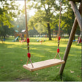 Hamaca Madera Niños Columpio Interior Exterior Ajustable - imagen 1