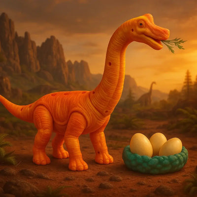 Dinosaurio: Camina, Pone Huevos, Luces Y Sonido