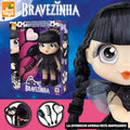 Merlina Muñeca Wednesday Infantil Animada - imagen 4