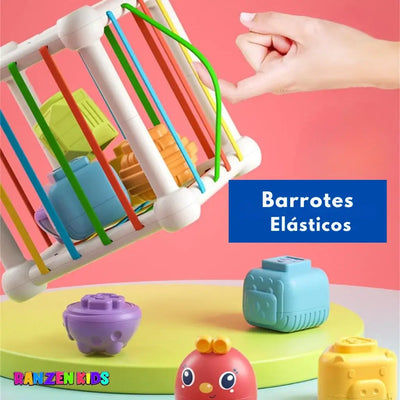 Cubo Encastrable Con Elásticos Hasta 24 Meses
