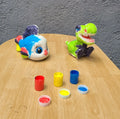 Figuras para pintar: Fish, Shark and Dino - Coloreable + Temperas + Pincel - imagen 1