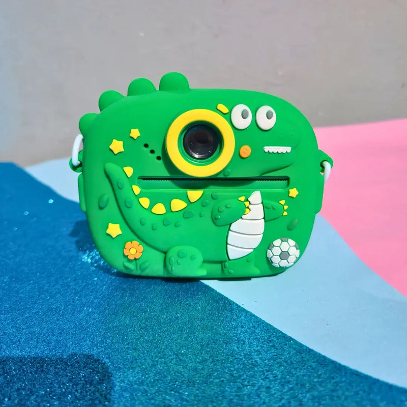 Camara Dinosaurio con Impresora: saca Fotos, Imprime y Filma
