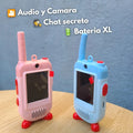 Walkie Talkie con Cámara, Pantalla y Chat - Señal a 500 Metros - imagen 3