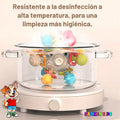 Mordillo Sonajero Pez Globo Montessori Didactico - imagen 6