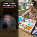 Pizarra 2 en 1: Imantada Con Piezas y Tizas - imagen 8